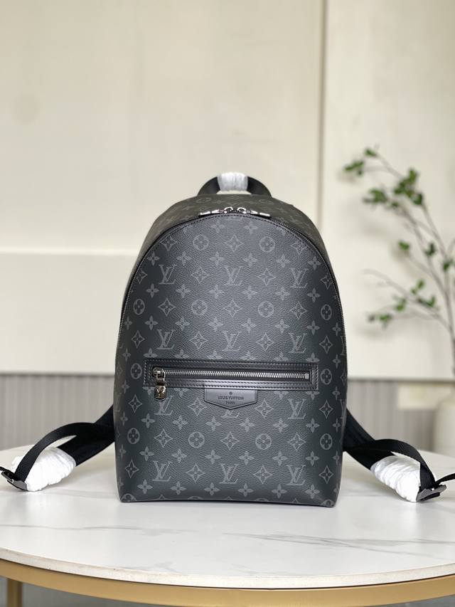 双11特价 14020 全新不退换 38 X 13 X 28 厘米 高 X 宽 X 长度 Monogram Eclipse 涂层帆布 牛皮革饰边 织物内衬 金属