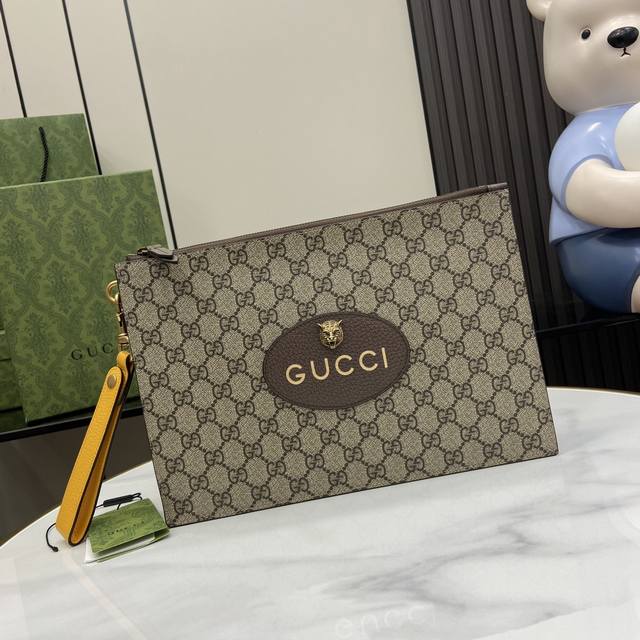 厂价 。 最高版本原厂皮顶级原单配专柜全套包装 Gucci专柜品质，顶级原单货，实物实拍！款号473956杏黄，尺寸：宽30.5X高21X侧宽1.5，现货出货