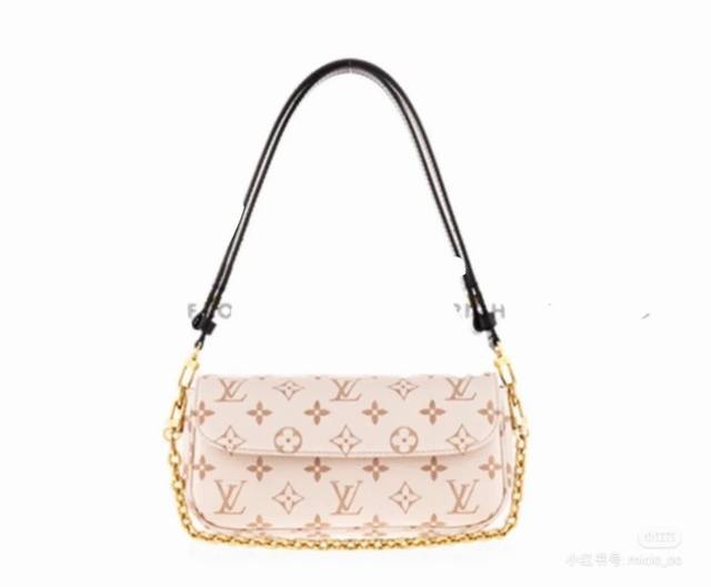 调价 顶级原单 变码芯片M83091白花 Wallet On Chain Ivy 手袋取材 Monogram 帆布，灵感源自 2000 年代的 Sac Reco