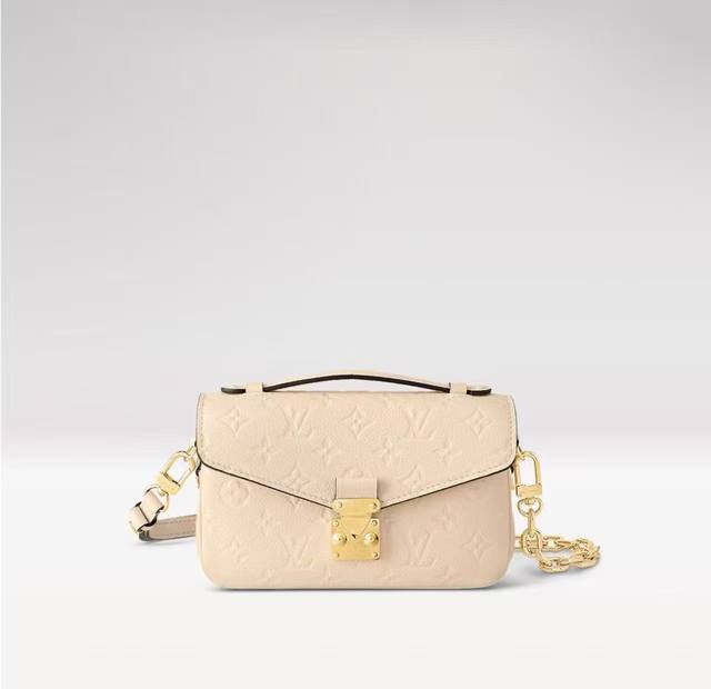 210C01变码芯片 M46595黑色 M22942米白 M23081杏色 M46596黑色顶级原单 本款 pochette MéTis East West 手