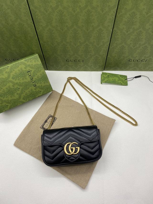 升级版原厂皮配绿色盒子 正品开模，纯铜五金，G家新款专柜品质，顶级原单货，实物实拍！款号：476433！颜色：绿色，黑色，红色，奶茶，米白！尺寸：宽16.5X高