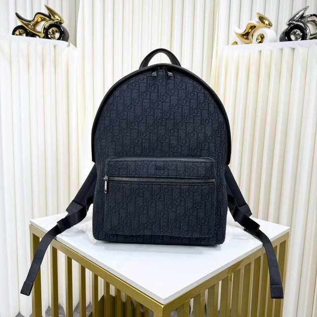 市场最高版本 原单品质 正品打版 保证进口头层牛皮，拒绝二层皮，拒绝超纤皮 Rider背帕克迪奥泄漏提花 商品番号:1Voba088Yky_H00N “Ride