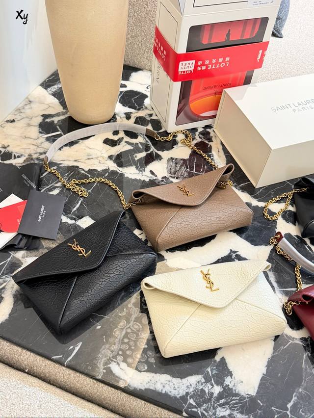 Ysl 手拿包 20Cm 双盒配小镜子 Ysl 手拿包 20Cm 双盒配小镜子