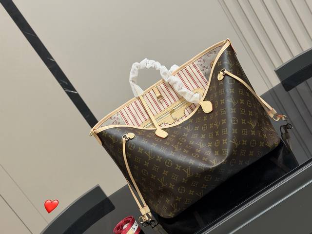 无盒 Size：39Cm Lv Neverfull 大号购物袋！ 骨灰级产物！双面可用！ 经典到无可复制！ 有质感！有味道！