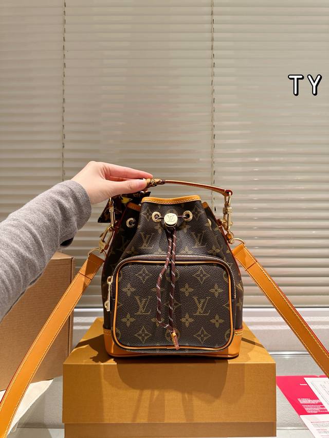 Lv｜2025年1月新款男士水桶包Cargo 男士新款水桶包样子很乖巧 容量也更大适合有存放产品需求的宝宝