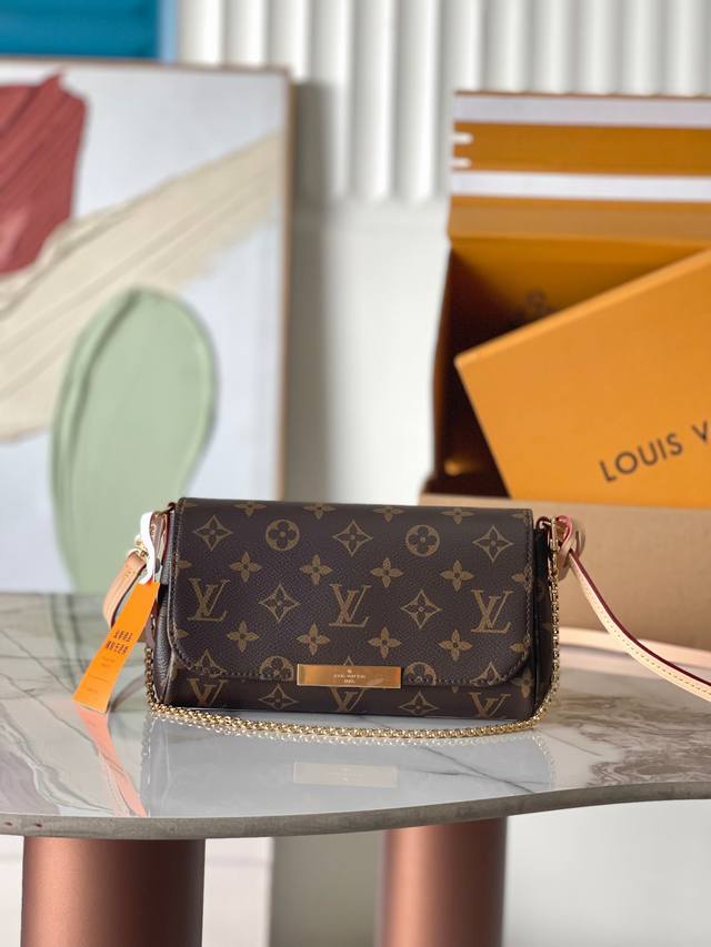 厂价 。 最高版本原厂皮顶级原单配专柜全套包装 顶级加强版M40717 小号老花 皮料法国A级品质、手工 油边细节非常精致 全钢五金 尺寸:24X14X4Cm