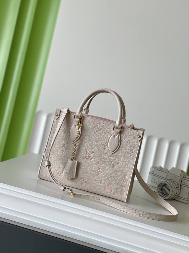 正品级 DDD M28313 25×19×11.5 DDD Onthego 全皮四方包 DDD 顶级原单 变码芯片 DDD