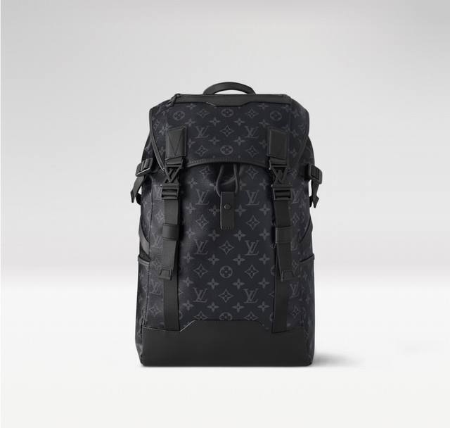 163C01 芯片 顶级原单 变码芯片 M46792 DDD Getaway 双肩包汲取户外运动的活力格调，选用 Monogram Eclipse 帆布塑造柔软