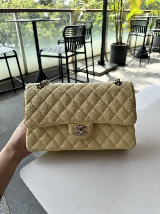 升级版白金版 正品级 春夏新品 全钢浅金浅银金属 Cf 25Cm 非常有女性优雅气质 具备ch Nel Cf的性感魅力 经典百搭号称历史销售总冠军仙女们衣柜里不