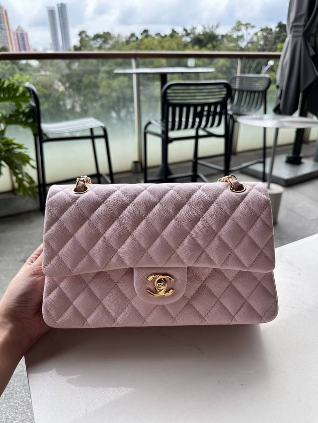 升级版白金版 正品级 春夏新品 全钢浅金浅银金属 Cf 25Cm 非常有女性优雅气质 具备ch Nel Cf的性感魅力 经典百搭号称历史销售总冠军仙女们衣柜里不