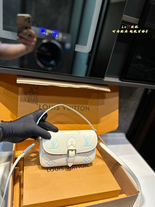 Lv Diane 法棍手袋 配长肩带 尺寸20.8.11