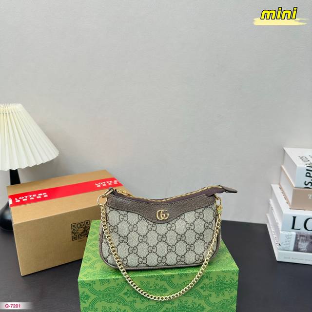 配免税店全套包装 酷奇gucci1955小麻将包太好看了吧！按头安利新出的小麻将 真的又复古又高级 上身yyds 好想快点拥有！ 尺寸18.10Cm