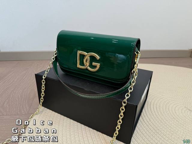 6色 配盒 Dolce & Gabban 杜嘉班纳腋下包链条包 舒适与精致并存 简洁大方 却又不失小心机 轻松朾造优雅通勤穿搭 尺寸22 12