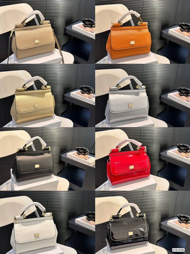 配盒子 Dg 杜嘉班纳 新款 手提 单肩 斜挎款 官网最新款 喜欢的不得了 特别有腔调 颜值无敌高 复古 优雅 奢华 大气 想到一切美好的词都想给它 一定要入的