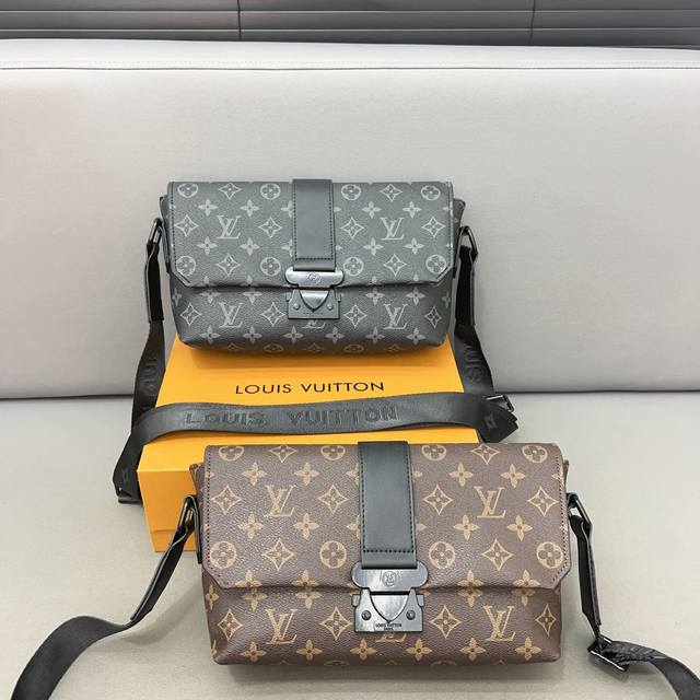 Louisvuitton 路易威登 S Cape翻盖邮差包 单肩包 男女通用斜挎包 采用精湛镶嵌细工 经典百搭 实物拍摄 原厂原版面料 配送防尘袋 礼盒 27