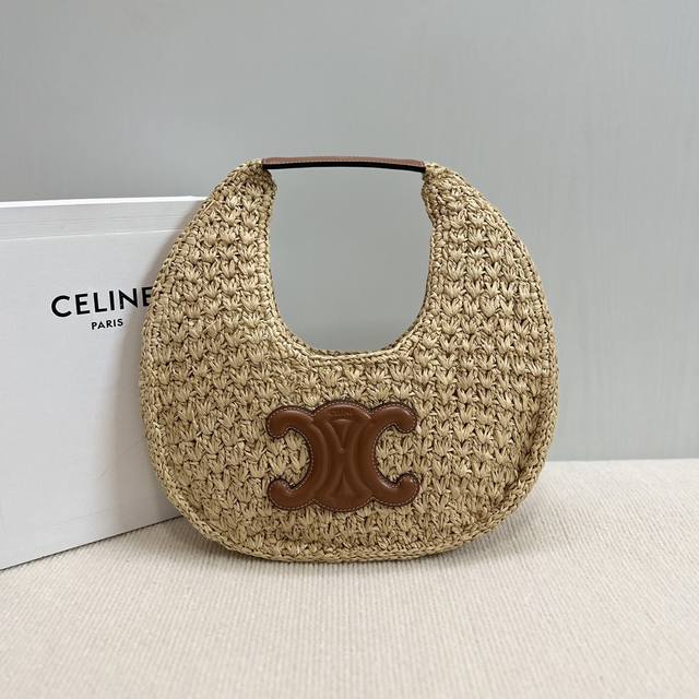 正品级 新品上线ce Hobo草编包,Celine Classic Panier植物材料和牛皮革制作而成!造型勾勒出现代人内心的艺术世界,Hobo手袋,手工编织 正品级 新品上线ce Hobo草编包,Celine Classic Panier植物材料和牛皮革制作而成!造型勾勒出现代人内心的艺术世界,Hobo手袋,手工编织