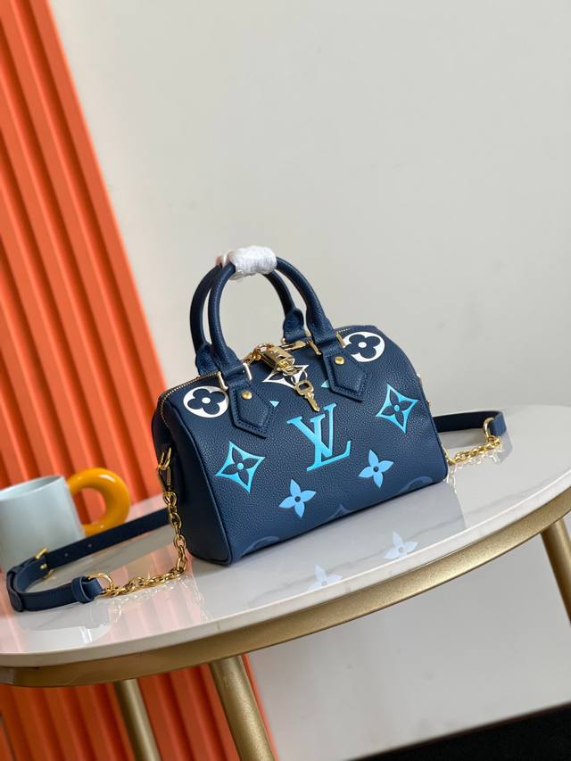 顶级原单九色现货m58953，M46575本款 Speedy Bandoulière 20 手袋设计精巧，风格时尚，可随心携带日常所需。采用光滑的 Monogr