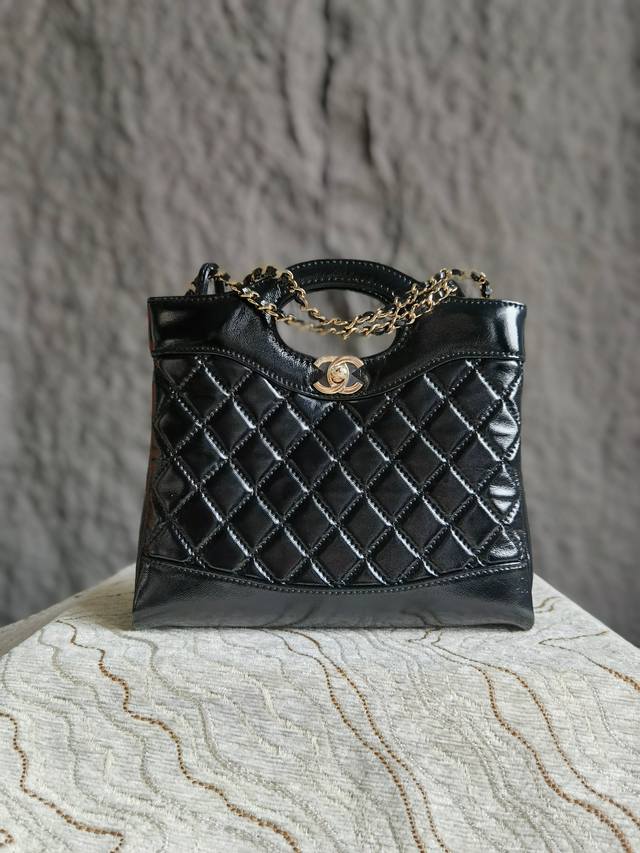 实拍 As4133 黑色油蜡羊皮 真正进口皮才有的质感 全钢五金 顶尖工艺 正规尺寸 23Cm 0偏差