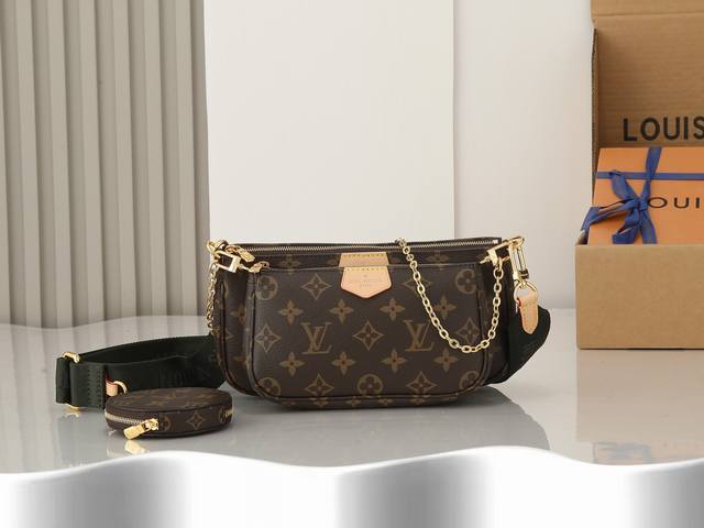 顶级原单、加强版multi Pochette Accessoires 手袋集 Pochette Accessoires 手拿包、Mini Pochette Ac