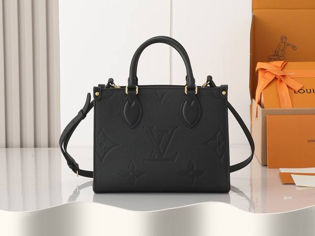 变码芯片版顶级原单，加强版m45659黑印45779杏印45653全黑m46569米白 顶级原单 本款 Onthego Tote 包将 Monogram 图案先