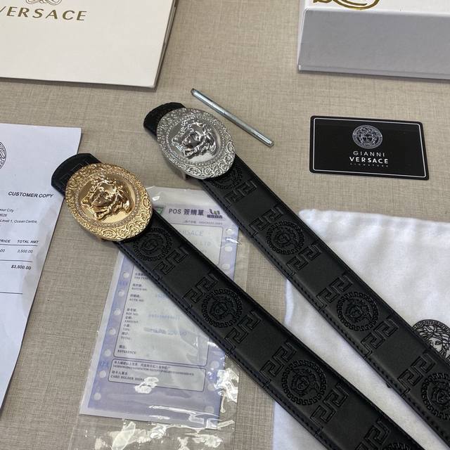 品牌：范思哲 等级：定牛制皮、新开款模。带宽3.8厘米.油精边致 电脑车线 实物摄拍无修饰 上身效果超好、配专柜套全包装.送礼自首带选 送眼打针 。 扣头：广州