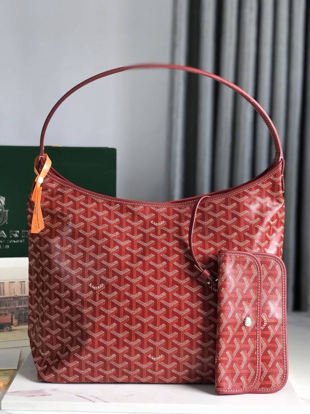 正品级 Goyard Hobo Bohème 流浪包腋下包，灵感来自波西米亚流浪的生活哲学，两大王牌saint Louis Artois系列托特包的综合体，内置