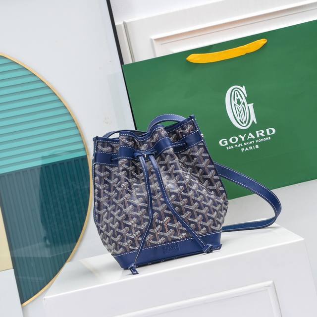 批 .Goyard 新款pettitflot Mini抽绳桶水包，原单品质，尺寸：15*23*17Cm 编号886