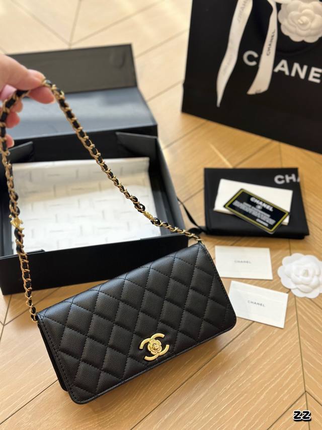 全套包装 Chanel23K法棍腋下包太优雅啦 尺寸22*9Cm