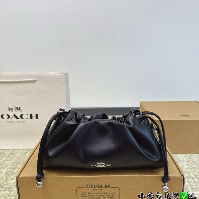 飞机盒 蔻驰 云朵包 质感很高级 容量超级大也很耐用 日常出街背它回头率百分百 就是这种随性慵懒感 尺寸23.18横版