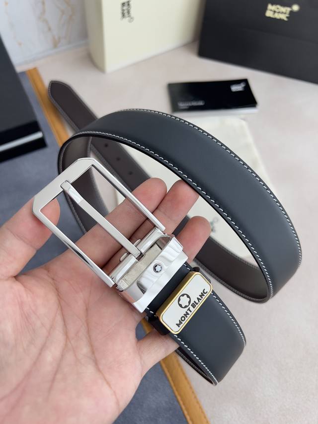 品名:万宝龙.Montblanc原单 腰带 皮带 型号:针扣,新款原版经典精品针式扣,实物拍摄,原版头层牛皮 材料:百分百头层牛皮,保证真皮。双面可用专柜同等质 品名:万宝龙.Montblanc原单 腰带 皮带 型号:针扣,新款原版经典精品针式扣,实物拍摄,原版头层牛皮 材料:百分百头层牛皮,保证真皮。双面可用专柜同等质