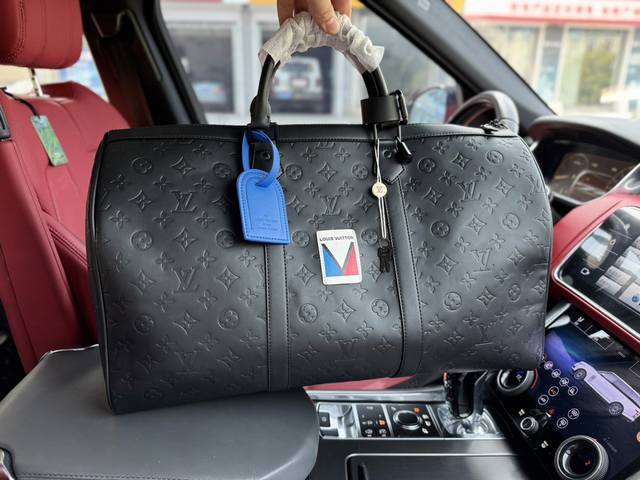 高端货 新款 “Louis Vuitton”Lv旅行包路易威登旅行包 M11679 Louis Vuitton 美洲杯联名 Keepall 50 可拆卸可调节肩