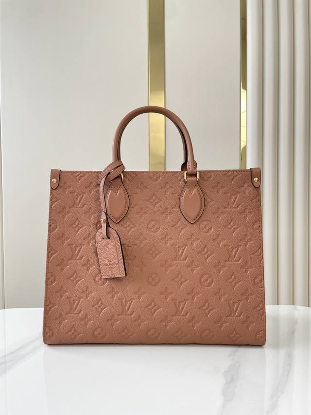 正品级 M12775 35×27×14 Onthego 全皮妈咪袋