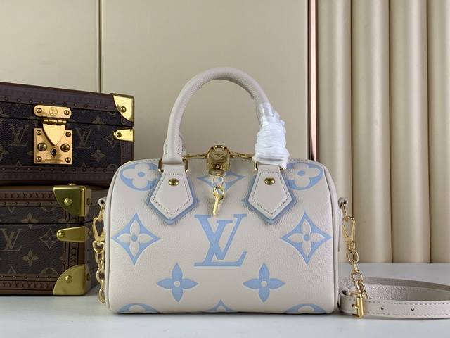 顶级原单 Speedy Bandoulière 20 手袋 M46886 M46517 星河蓝 本款 Speedy Bandoulière 20 手袋出自崭新