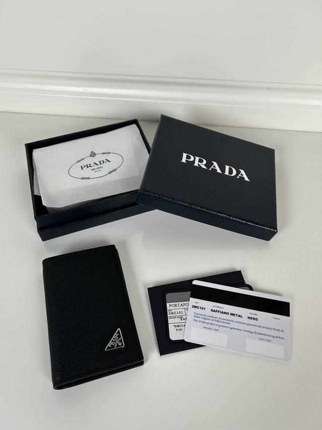 家升级版鹿皮卡夹，男女通用，黑色，型号2Mc101，尺寸11×7Cm，原单品质