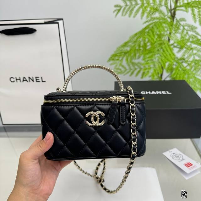 折叠盒 Chanel盒子包 手提款 时髦精必备款 超级精致 Size:16*10