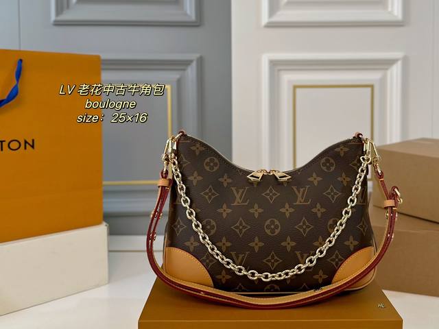 折叠盒飞机盒 Size:25×16 Lv路易威登boulogne中古牛角包 经典老花配色,款式百搭! 包身轻,不显臃肿 两款肩带,背法多样~ 超级好搭配,实用性 折叠盒飞机盒 Size:25×16 Lv路易威登boulogne中古牛角包 经典老花配色,款式百搭! 包身轻,不显臃肿 两款肩带,背法多样~ 超级好搭配,实用性