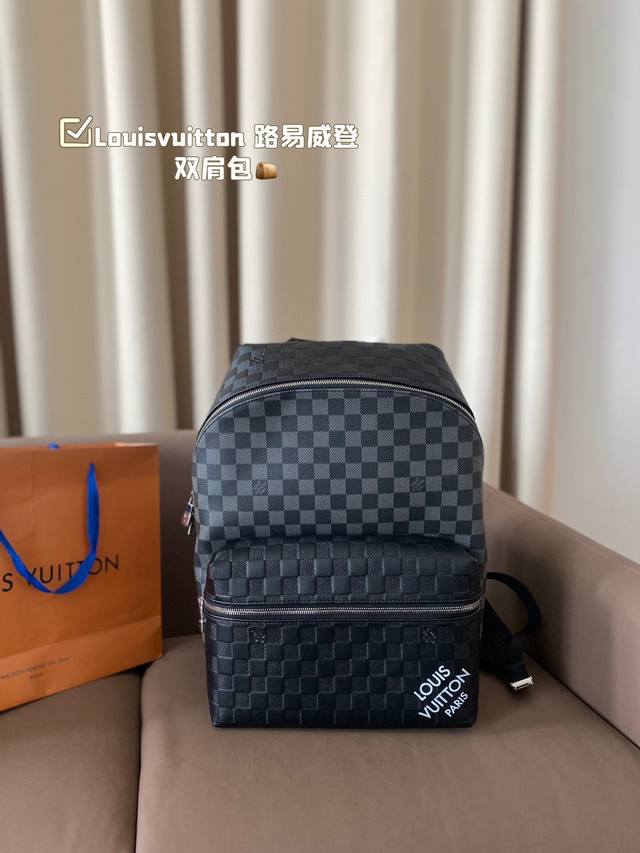 Louisvuitton 路易威登 Discovery 双肩包 大容量背包 男女通用 经典百搭 实物拍摄 配送防尘袋 尺寸27*39