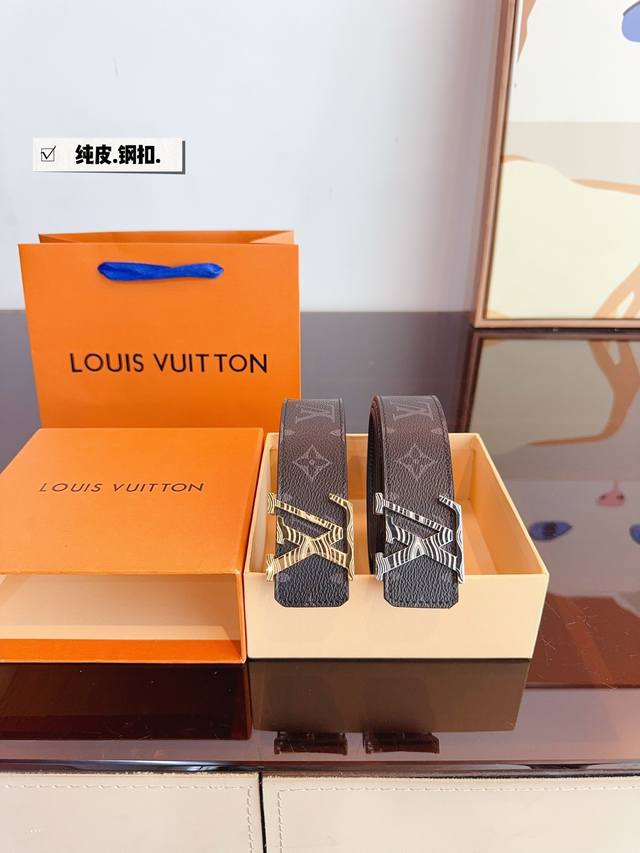 精美礼盒包装 送男友 送父亲 送给自己 首选 实在太高级啦 高版本皮带腰带[ 牛皮皮带～热门款 皮带里面最火的版本啦～质量很好 全套包装！五金绝对不褪色 皮带头