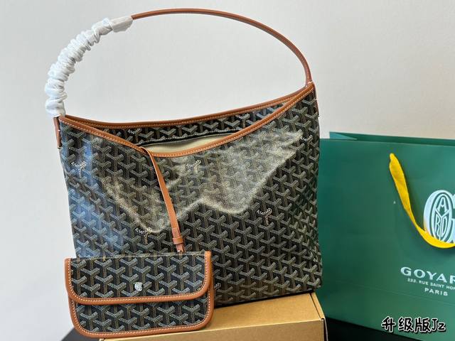 Size：32*25Cm 戈雅 新品hobo腋下包 完美1:1定制 从头到尾全部都是客订哦！ Hobo太适合通勤啦！ 搜索戈雅 购物袋