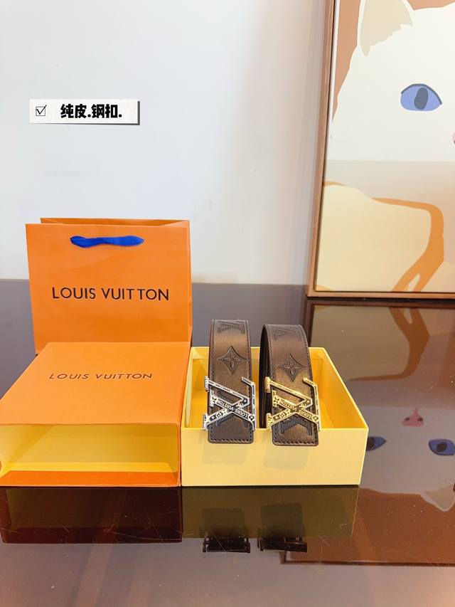 精美礼盒包装 送男友 送父亲 送给自己 首选 实在太高级啦 高版本皮带腰带[ 牛皮皮带～热门款 皮带里面最火的版本啦～质量很好 全套包装！五金绝对不褪色 皮带头