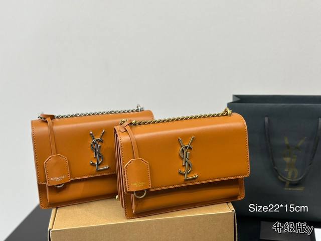折叠盒 浪漫都市，圣罗兰ysl Sunset日落包圣罗兰ysl Sunset日落包真的是精致浪漫的代名词，低调不张扬流畅的线条，挺阔的包型，硬朗的风格，黑色光面