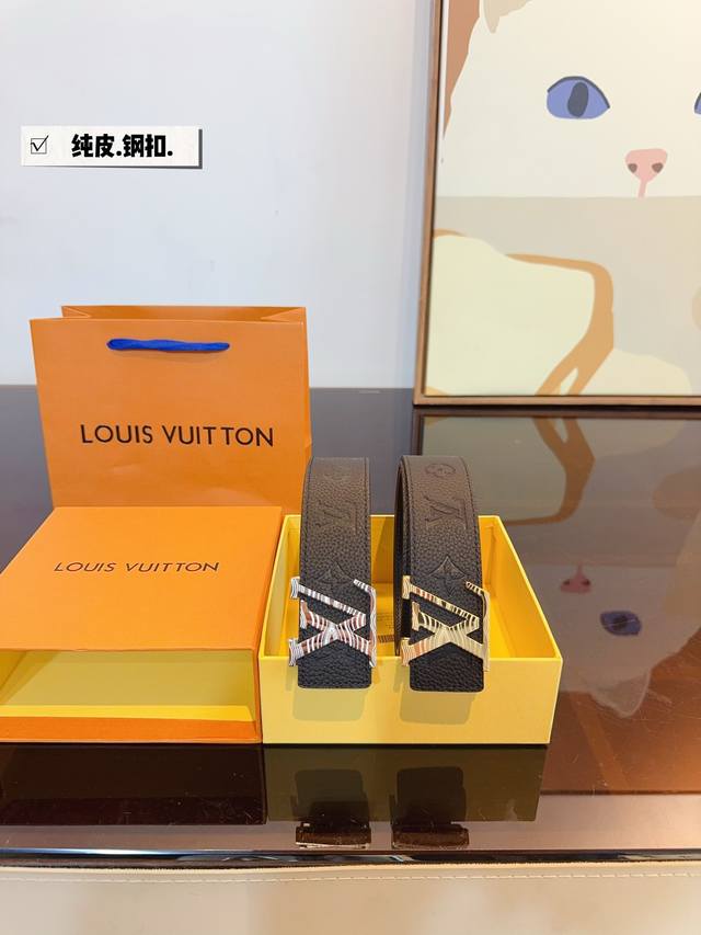 精美礼盒包装 送男友 送父亲 送给自己 首选 实在太高级啦 高版本皮带腰带[ 牛皮皮带～热门款 皮带里面最火的版本啦～质量很好 全套包装！五金绝对不褪色 皮带头