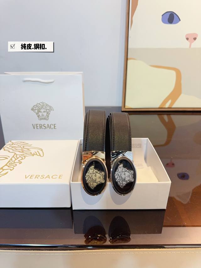 精美礼盒包装 送男友 送父亲 送给自己 首选 实在太高级啦 高版本皮带腰带[ 牛皮皮带～热门款 皮带里面最火的版本啦～质量很好 全套包装！五金绝对不褪色 皮带头