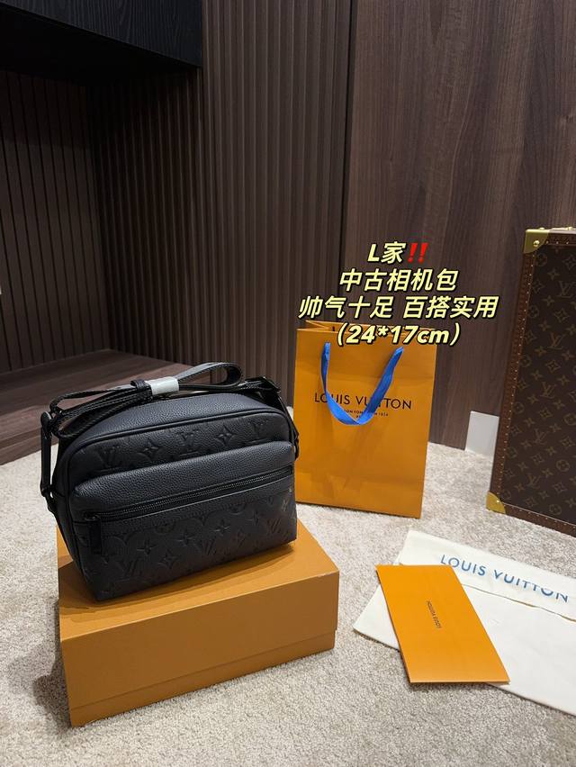 配折叠盒尺寸24.17 Lv 中古相机包 干干净净 简简单单 搭配休闲风的穿搭 舒适又有活力