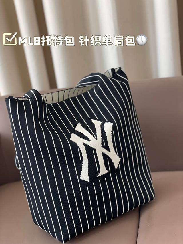 Mlb托特包 针织单肩包 时髦又能装 质感满满 出街最爱的包包尺寸26*25 Mlb托特包 针织单肩包 时髦又能装 质感满满 出街最爱的包包尺寸26*25