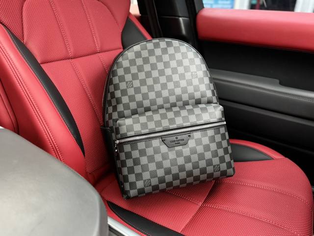高端货 新款 “ Louis Vuitton ”Lv双肩包 N40514 路易威登双肩包 Louis Vuitton Discovery Pm 棋盘格设计拉链开