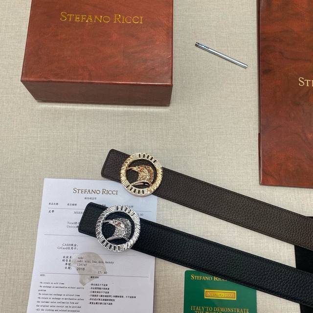 品牌：史蒂芬 新款皮带 等级：头层牛皮、新款开模。带宽3.8厘米.油边精致 电脑车线 实物拍摄无修饰 上身效果超好、长度不可裁剪.配专柜全套包装.送礼自带首选