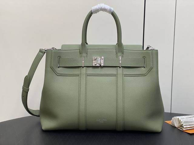 台湾版 M23154灰绿 男包手提包公文包系列 Georges Tote 中号手袋 M11664浅灰 M23153黑色 M23154深灰 本款georges T