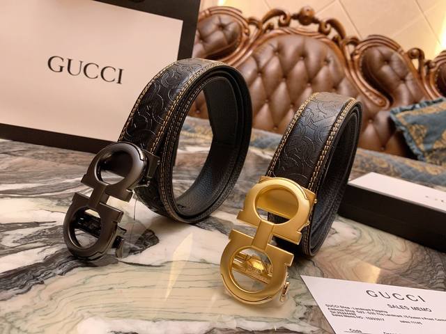 礼物首选菲拉格慕最新款自动扣 头层牛皮经典花纹 火爆全网 好货上手就知超级时尚款式的自动扣。让你走到哪里都是焦点。设计独特，穿戴更舒适大气，品质非常好，高端客户