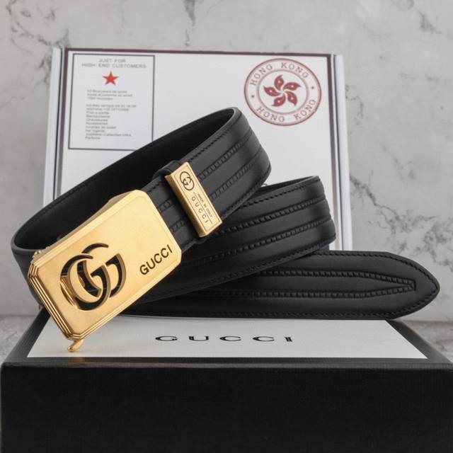 爆款古奇美到爆的自动扣滑道宽度：3.5Cm新款原版搭配经典款18K精钢扣头。时尚百搭，追求高端 原版的品质，品味的体现，休闲高大上！ Iphone实物实拍， 上